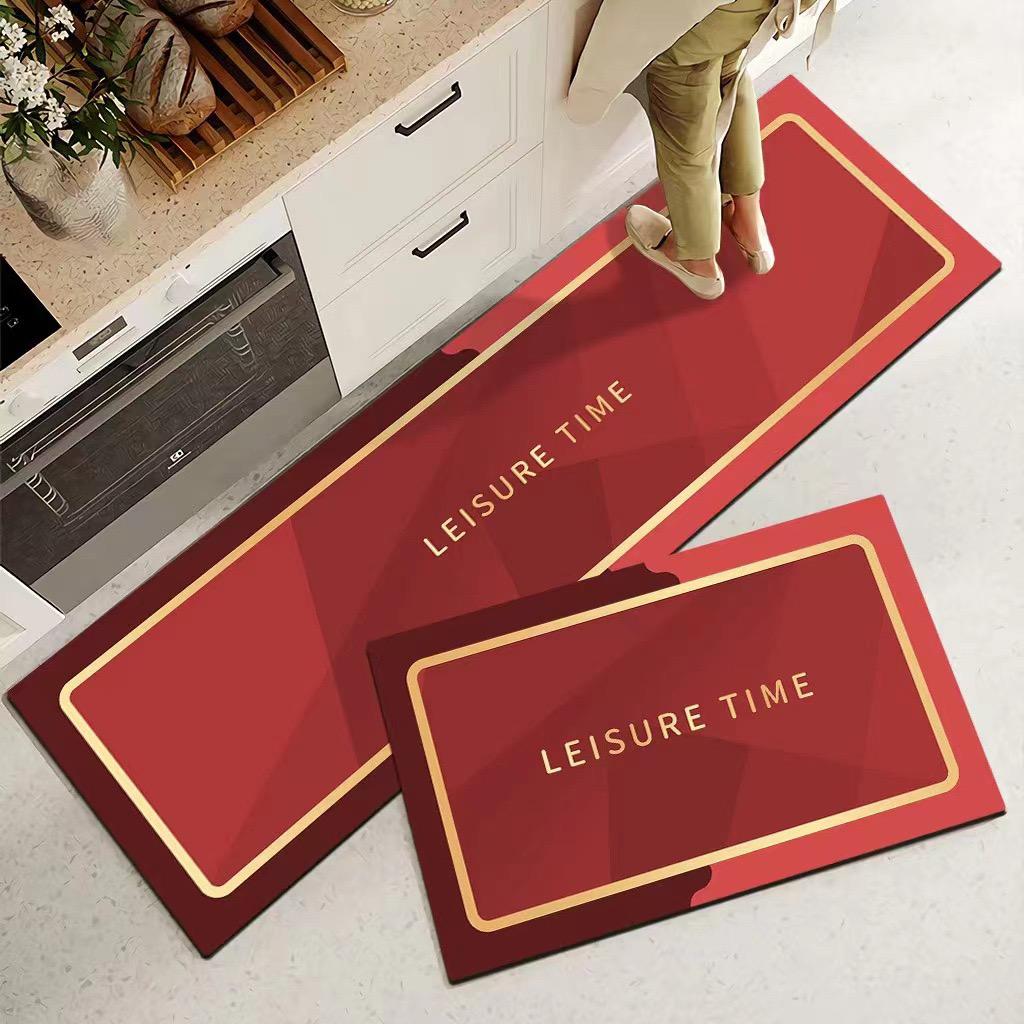 Kitchen Runner 40*60 + 40*120cm (Leisure Time) (Intsant Pick Up)