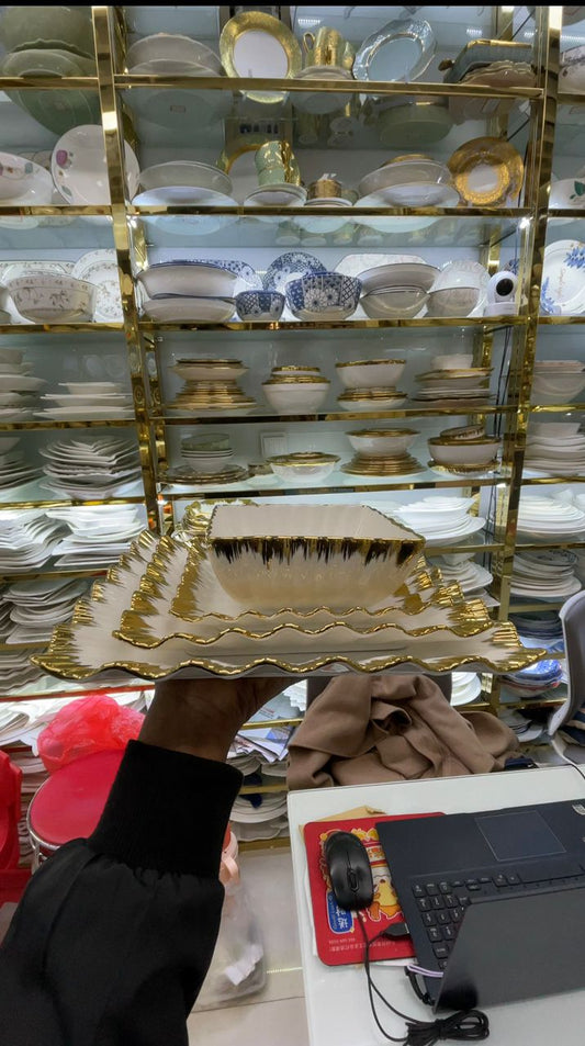 Queens DinnerWare Plate Set