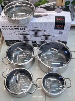 10pcs OSFE 1758 Pot Set (Instant Pickup)
