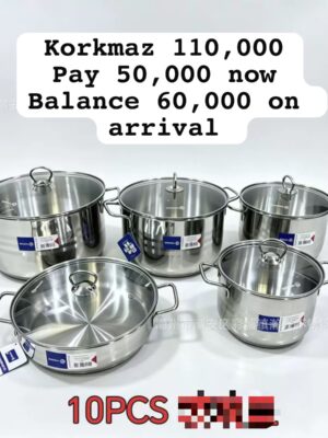 Korkmaz A1901 Pot Set