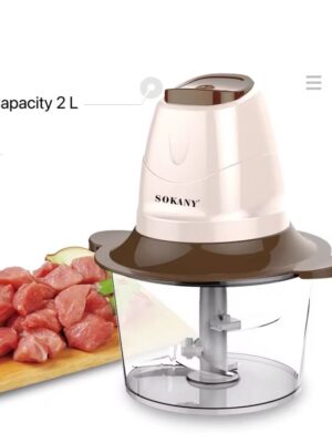 SOKANY ELECTRIC MINI WONDER CHOPPER (instant pick up)